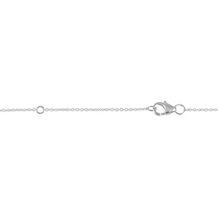 Marquis Lariat | White Gold with Diamonds on Points