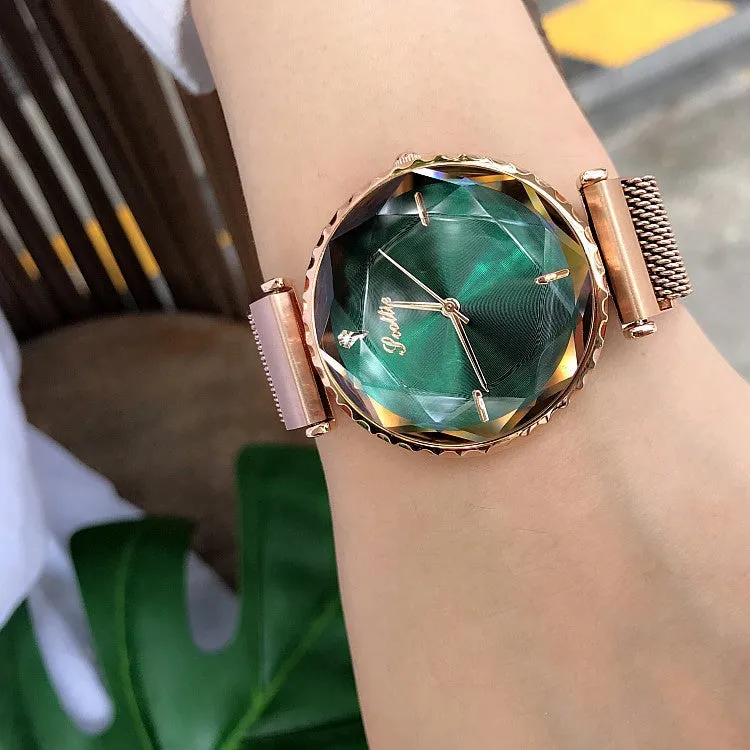 Mesh Magnetic Strap Women's Watch