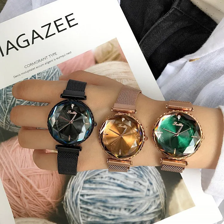 Mesh Magnetic Strap Women's Watch