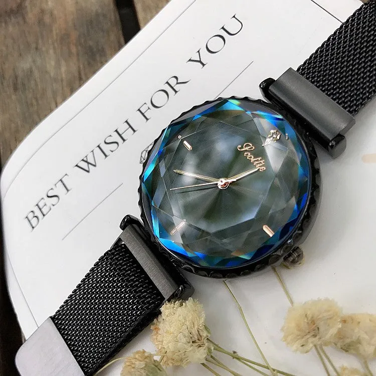 Mesh Magnetic Strap Women's Watch