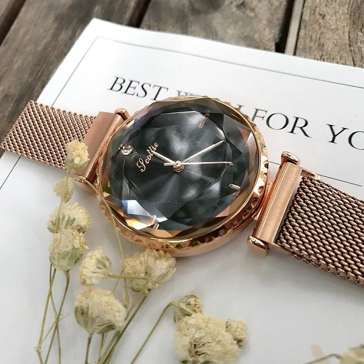 Mesh Magnetic Strap Women's Watch