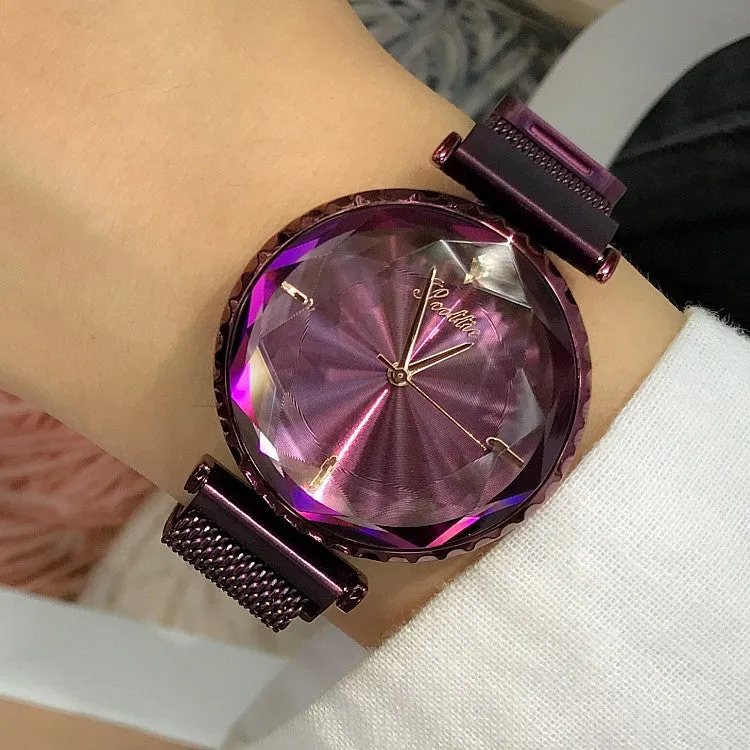 Mesh Magnetic Strap Women's Watch