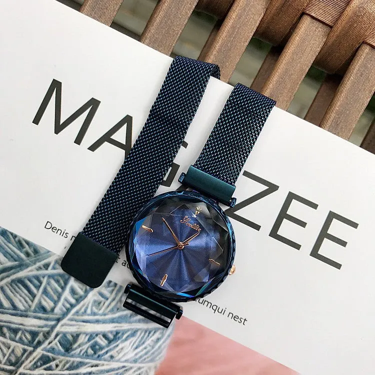 Mesh Magnetic Strap Women's Watch