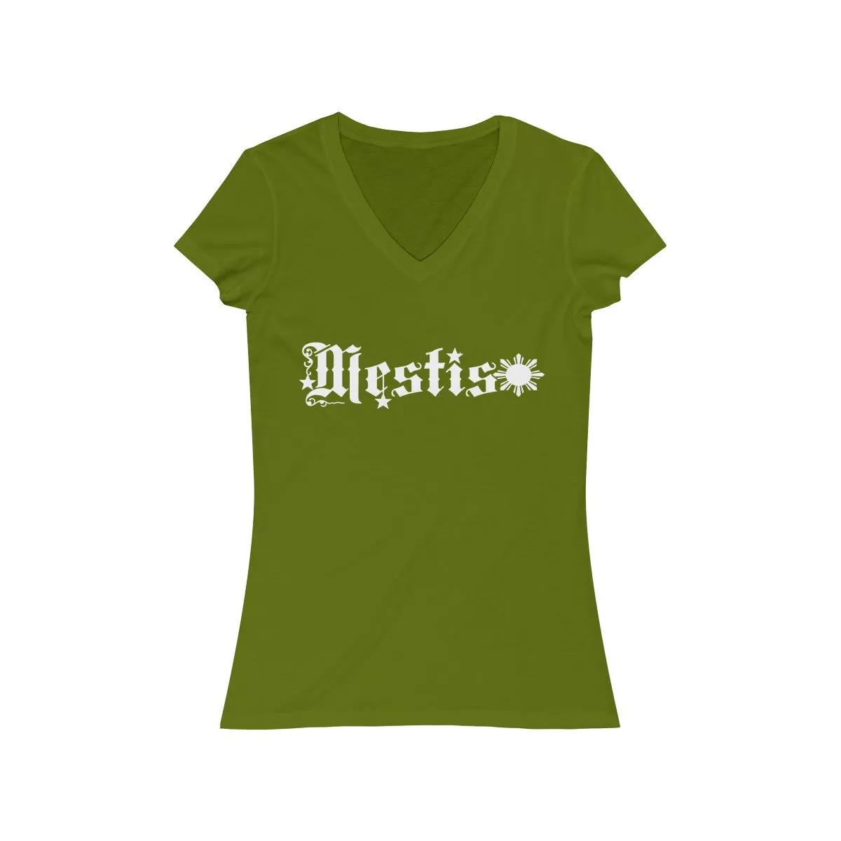 Mestiso Women's Jersey Short Sleeve V-Neck Tee