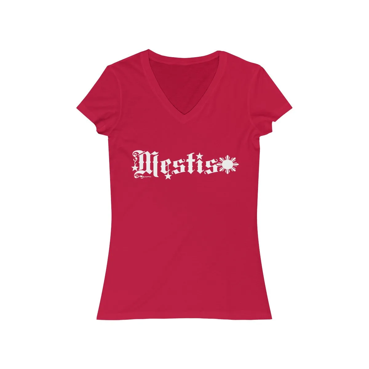 Mestiso Women's Jersey Short Sleeve V-Neck Tee