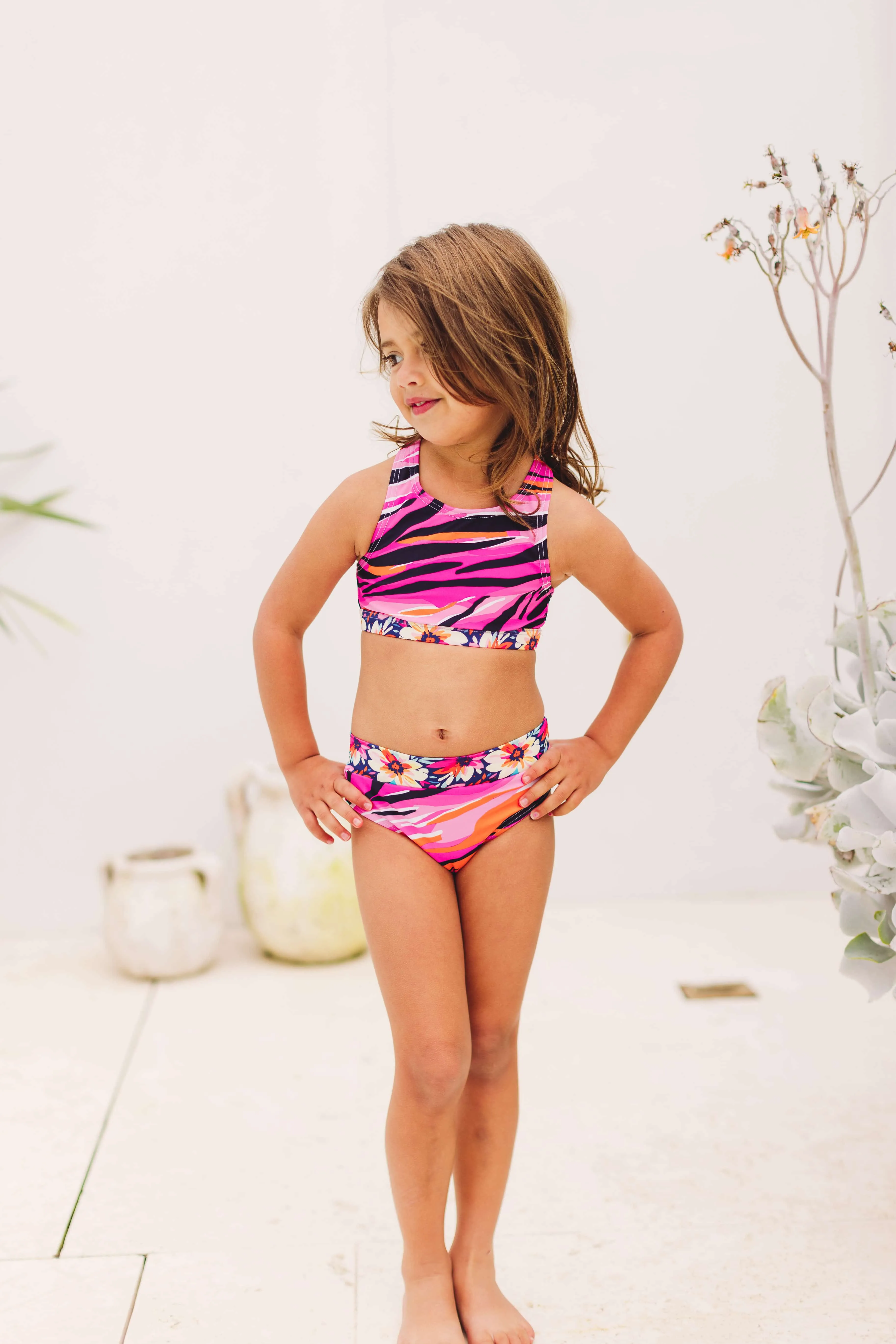 Mini Gia Bikini Set Final Sale - Floral Tang