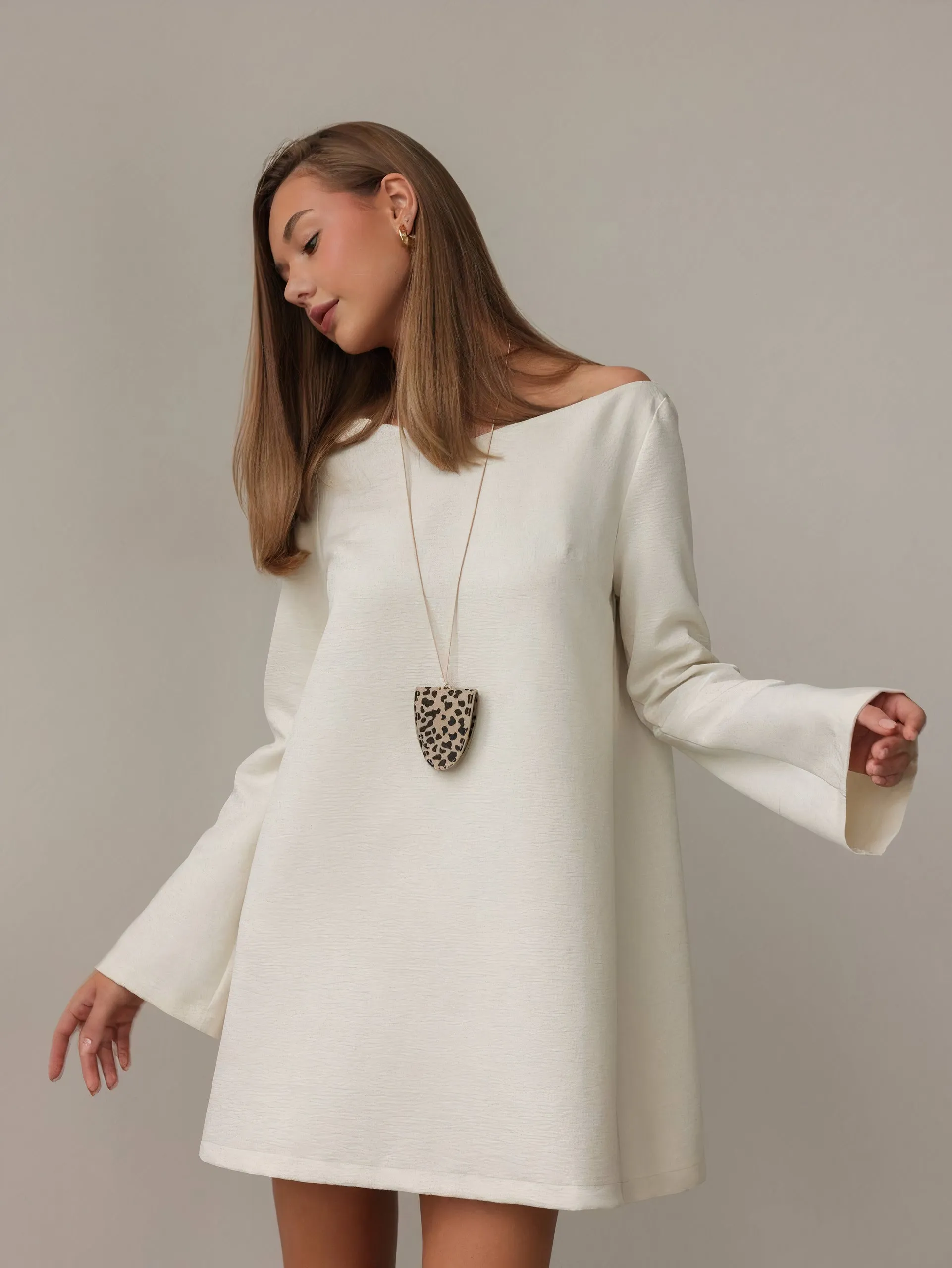 Minimal Form Mini Dress