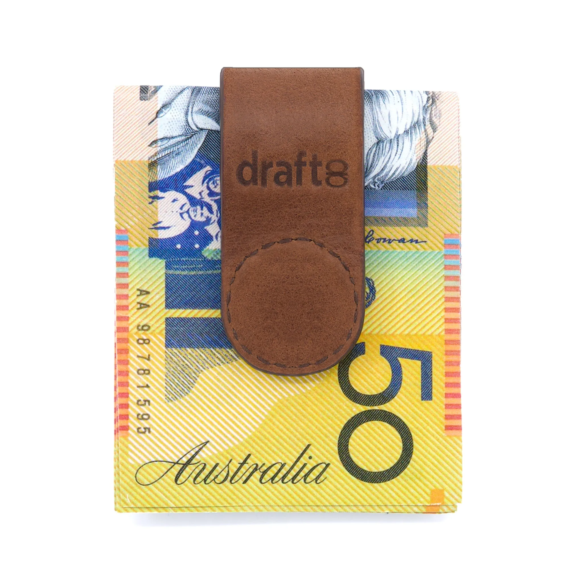 Money Clip B/B Brown