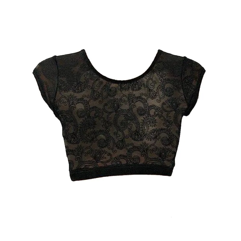 Motionwear 3773 Dance Crop Top - Women's Medium