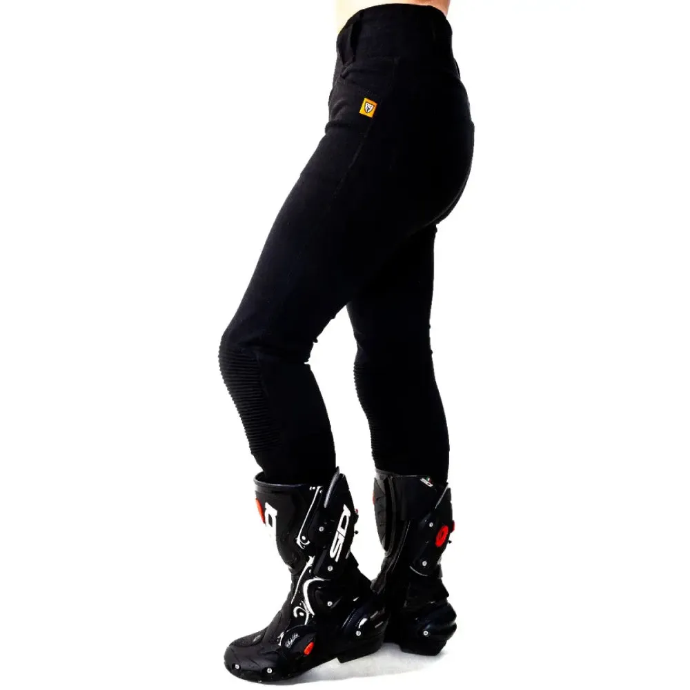MotoGirl Kevlar Ribbed Leggings