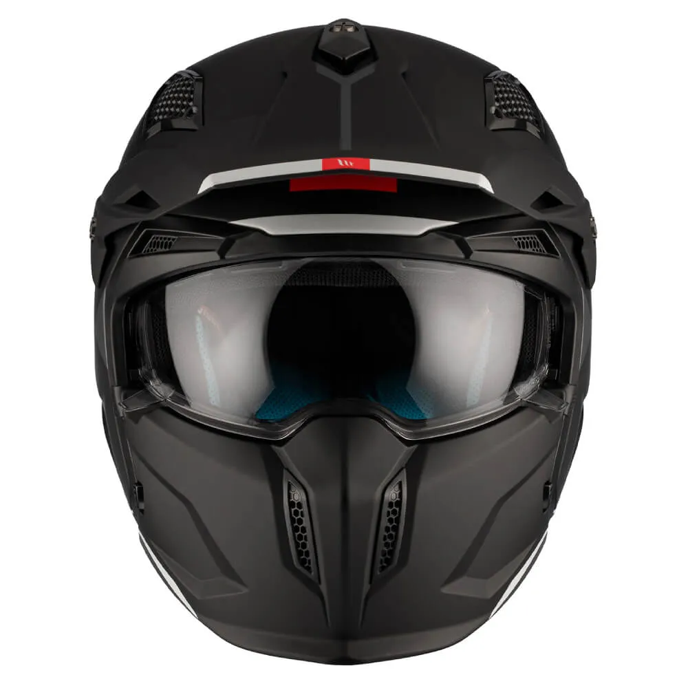 MT Streetfighter SV S Helmet Solid A1 Matt Black