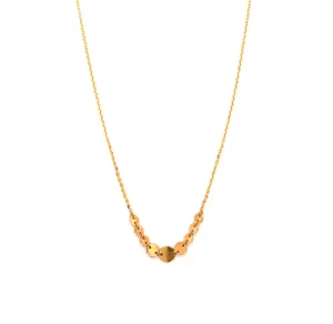 Multiple Disc Circles Necklace