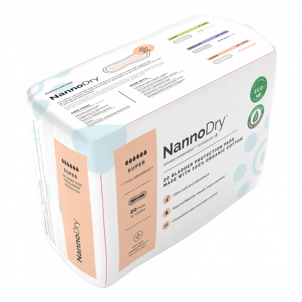 NannoDry Super Incontinence Pads