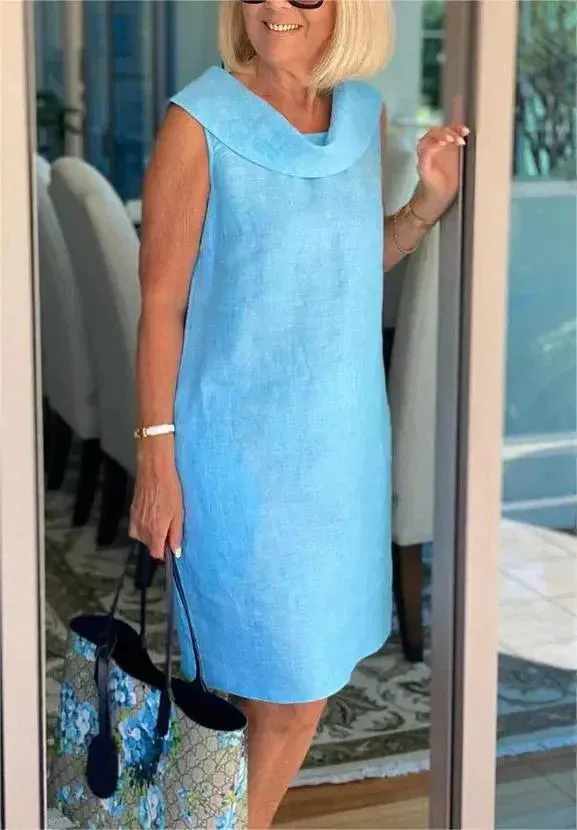 Natalia® | Fashionable dress made of cotton and linen