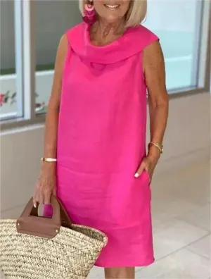 Natalia® | Fashionable dress made of cotton and linen