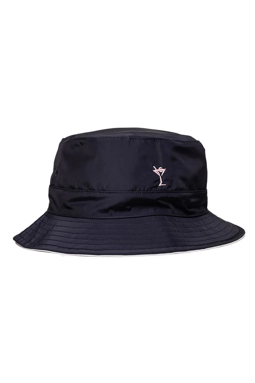 Navy/White Reversible Bucket Hat