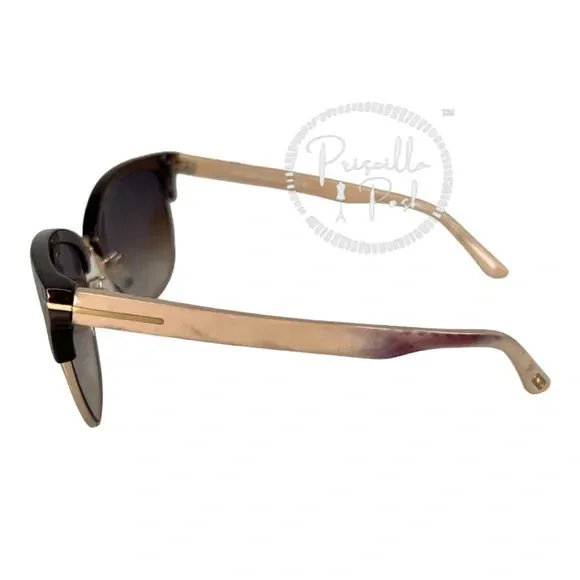 NEW TOM FORD Women's Fany Cat Eye Sunglasses, 59mm Pink Brown