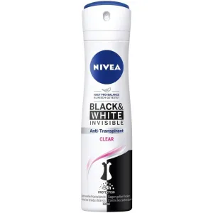 Nivea Spray Deodorant Invisible For Black & White Clear-150 ml