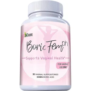 N'More Boric Acid Vaginal Suppositories