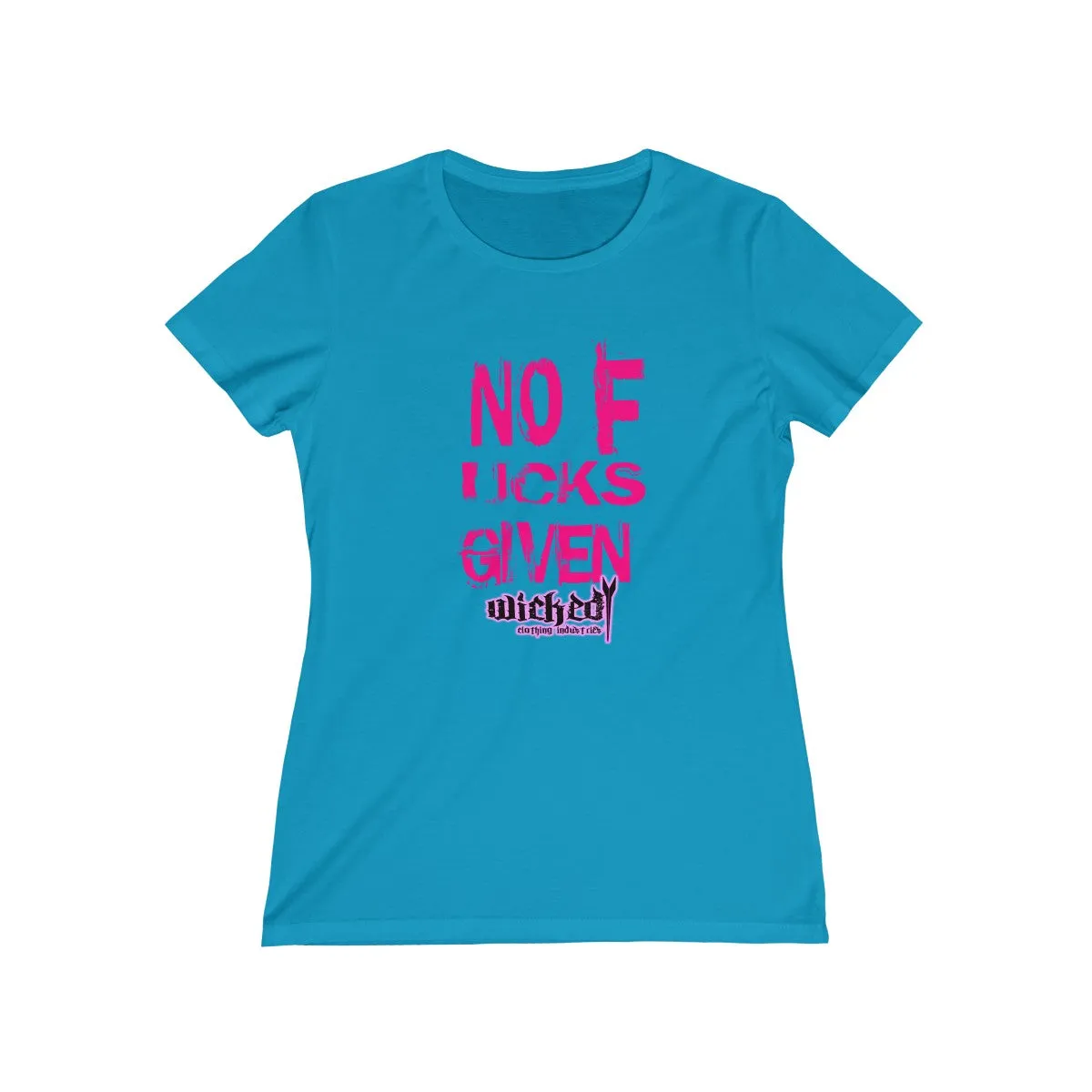 No Fucks Given/ Pink/ Tee Shirt