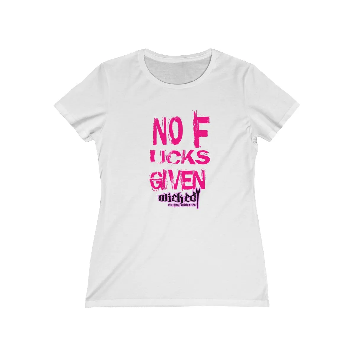 No Fucks Given/ Pink/ Tee Shirt
