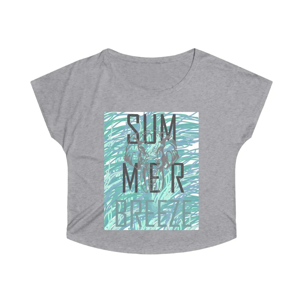 Noir Summer Breeze Women's Tri-Blend Dolman