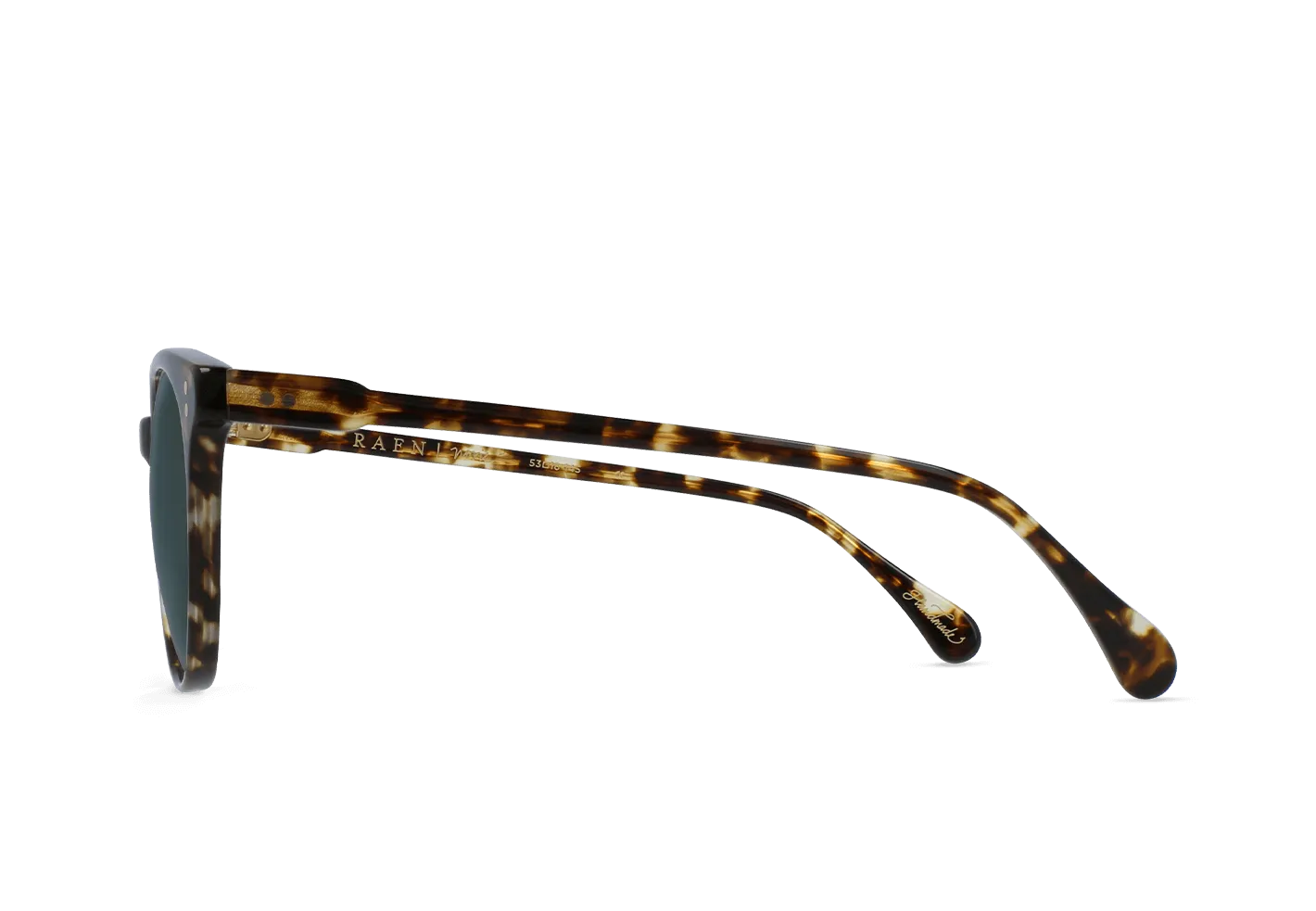 NORIE-Brindle Tortoise / Green Polarized