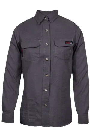 NSA Women's TECGEN Select™ FR Work Shirt in Grey - 8 Cal (TCGSSWN00115)