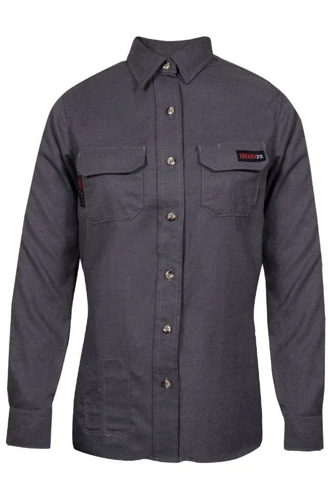 NSA Women's TECGEN Select™ FR Work Shirt in Grey - 8 Cal (TCGSSWN00115)