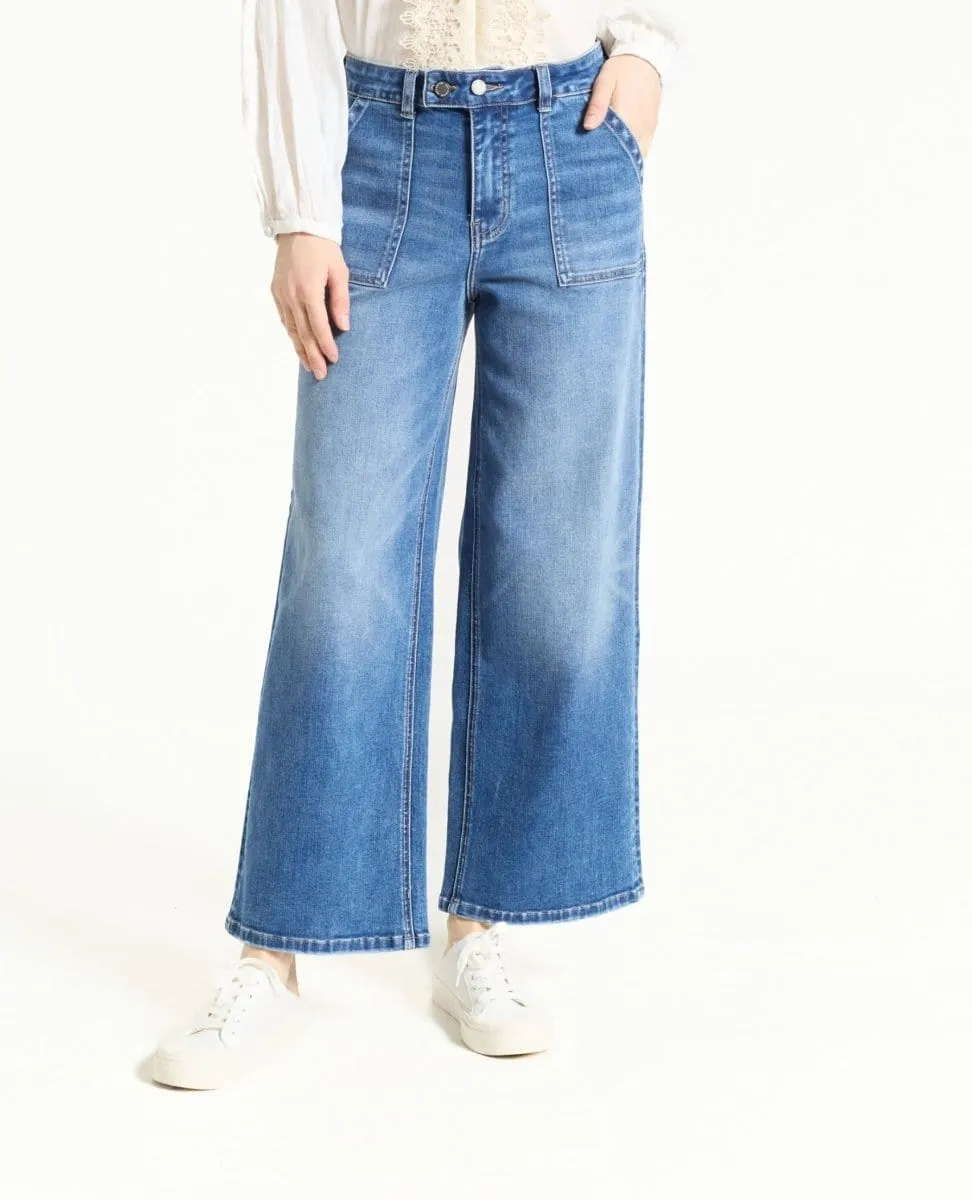 Oat Dion Pocket Jean Blue