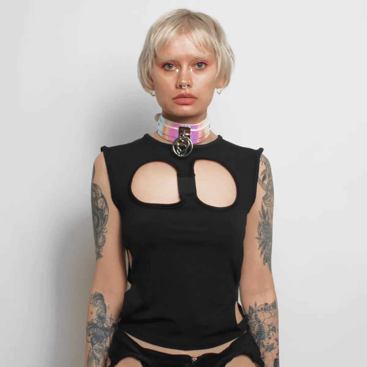 OGGLE VEST BLACK WOMENS