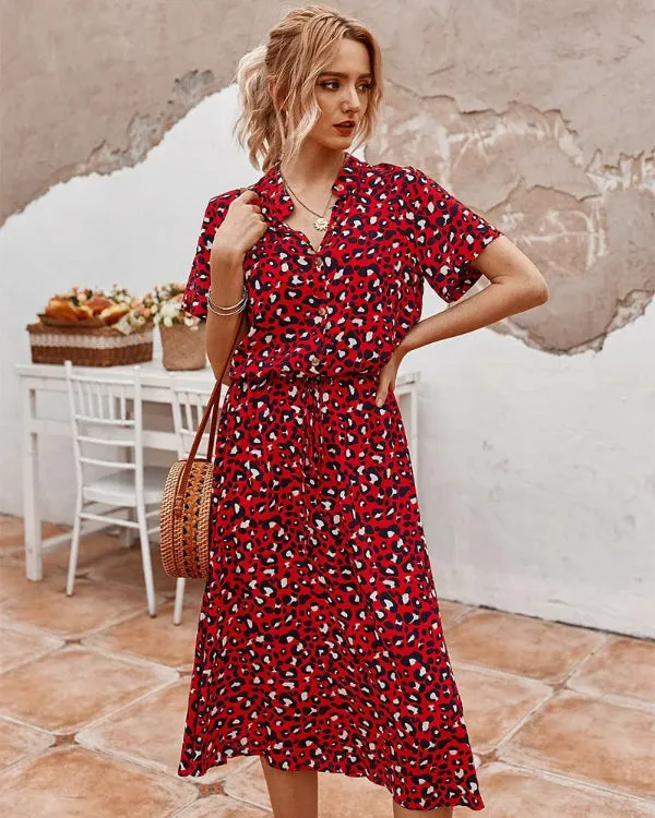Olivia® | Chic Midi Summer Dress For A Sophisticated Look