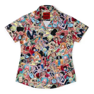 One Piece "2 Years Later" – Women's KUNUFLEX Short Sleeve Shirt