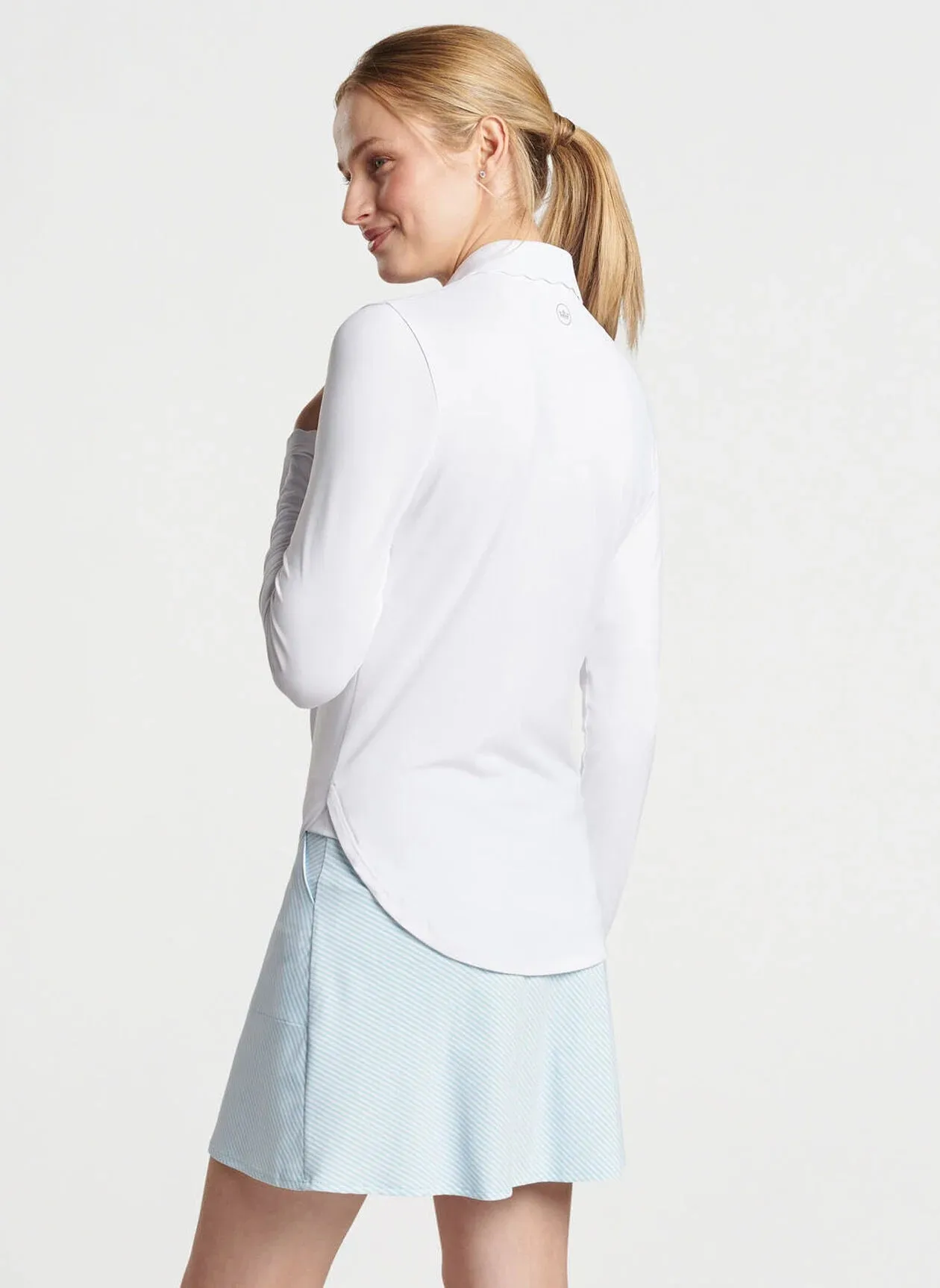 Opal Long Sleeve Stretch Jersey Polo