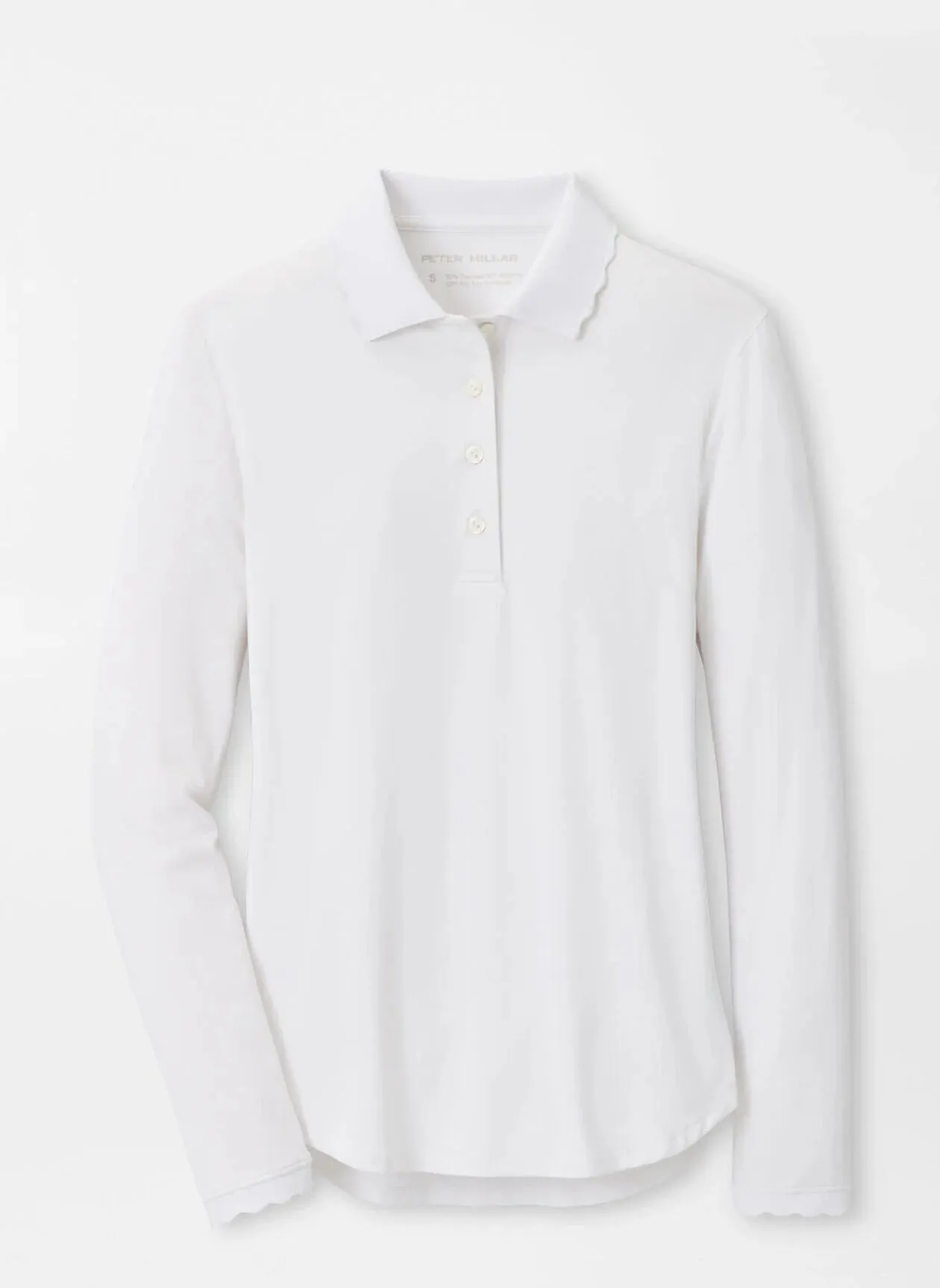 Opal Long Sleeve Stretch Jersey Polo