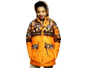 Orangefloral Women's Culture Jacket