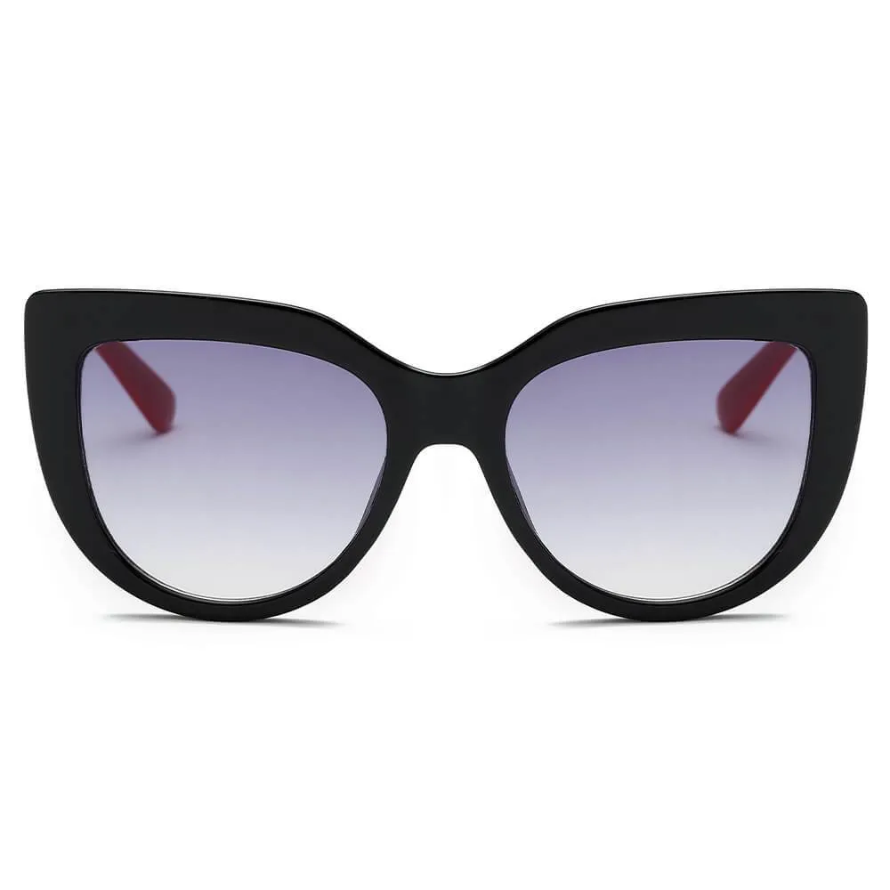 Oversized Cat Eye Fashion Sunglasses for Women - Stylish Look
