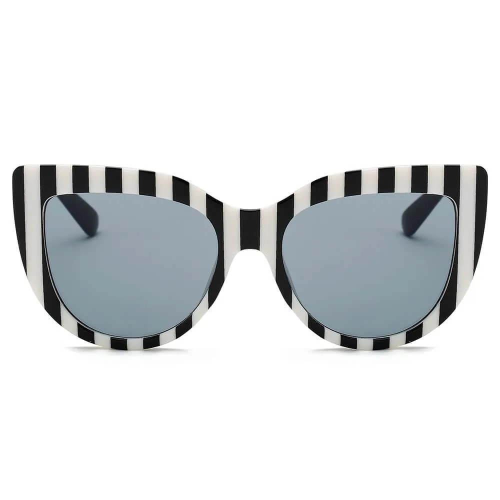 Oversized Cat Eye Fashion Sunglasses for Women - Stylish Look