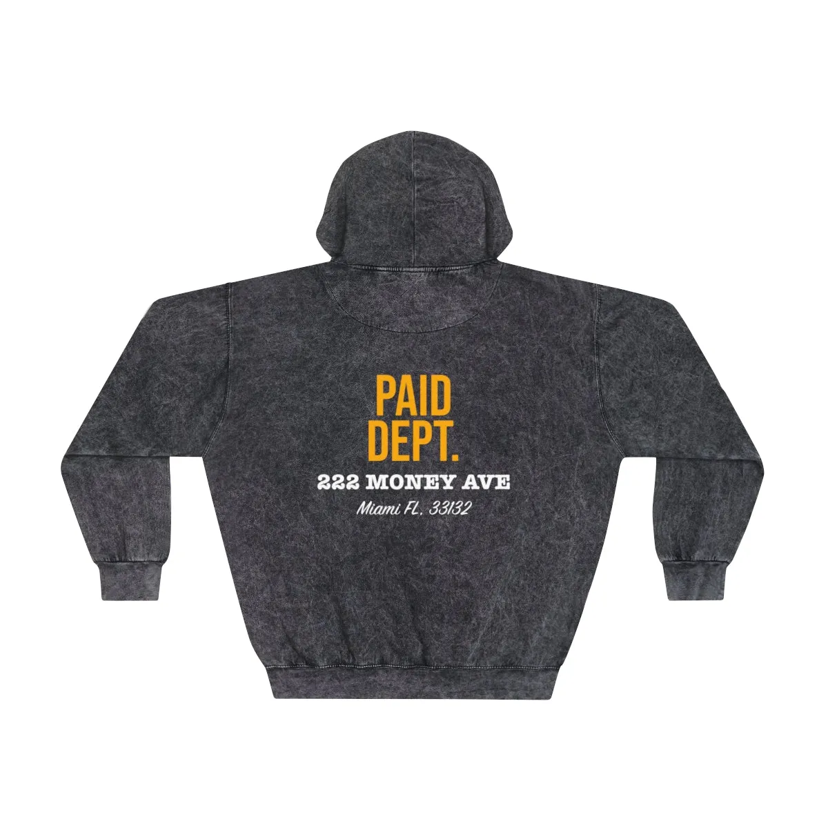 PAID DEPT. Unisex Mineral Wash Hoodie