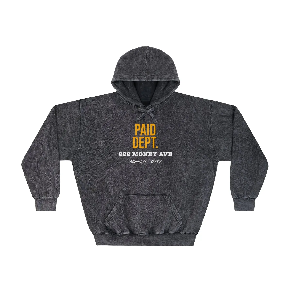 PAID DEPT. Unisex Mineral Wash Hoodie