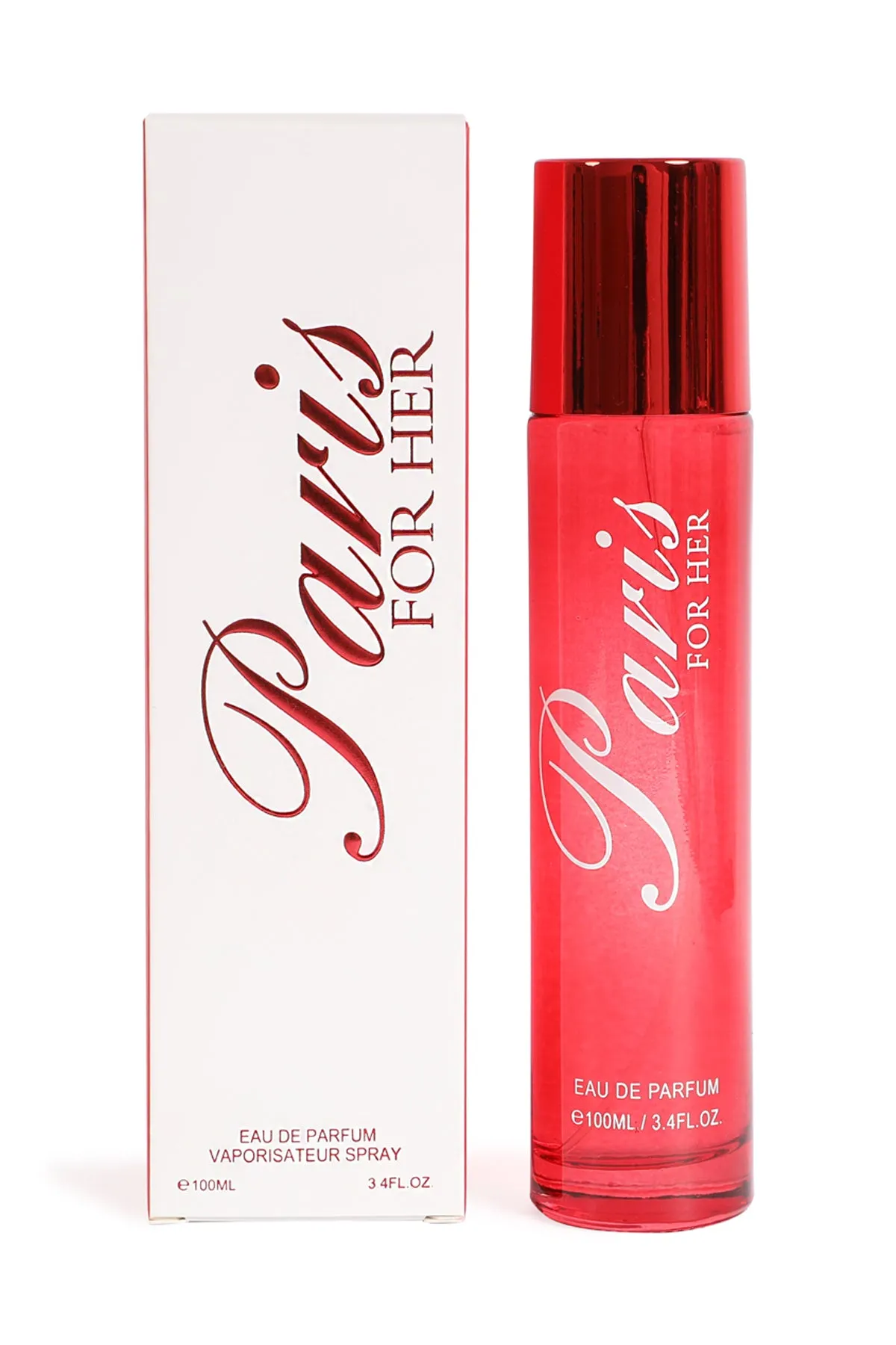 PARIS FOR HER SPRAY PERFUME EAU DE PARFUM FOR WOMEN - 100ML/3.4 FL.OZ.