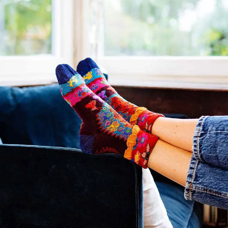 Persian Turn Back Cuff Socks for Her