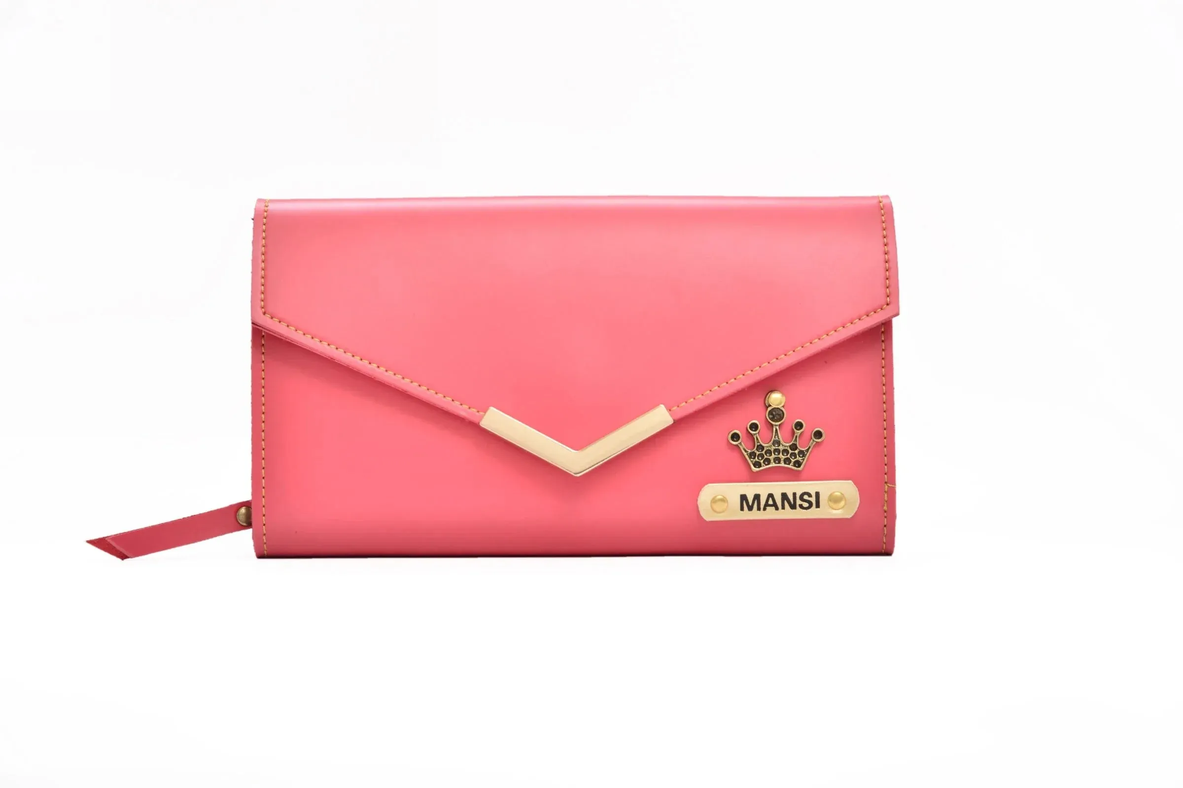 Personalized Stylish Lady Wallet - Pink