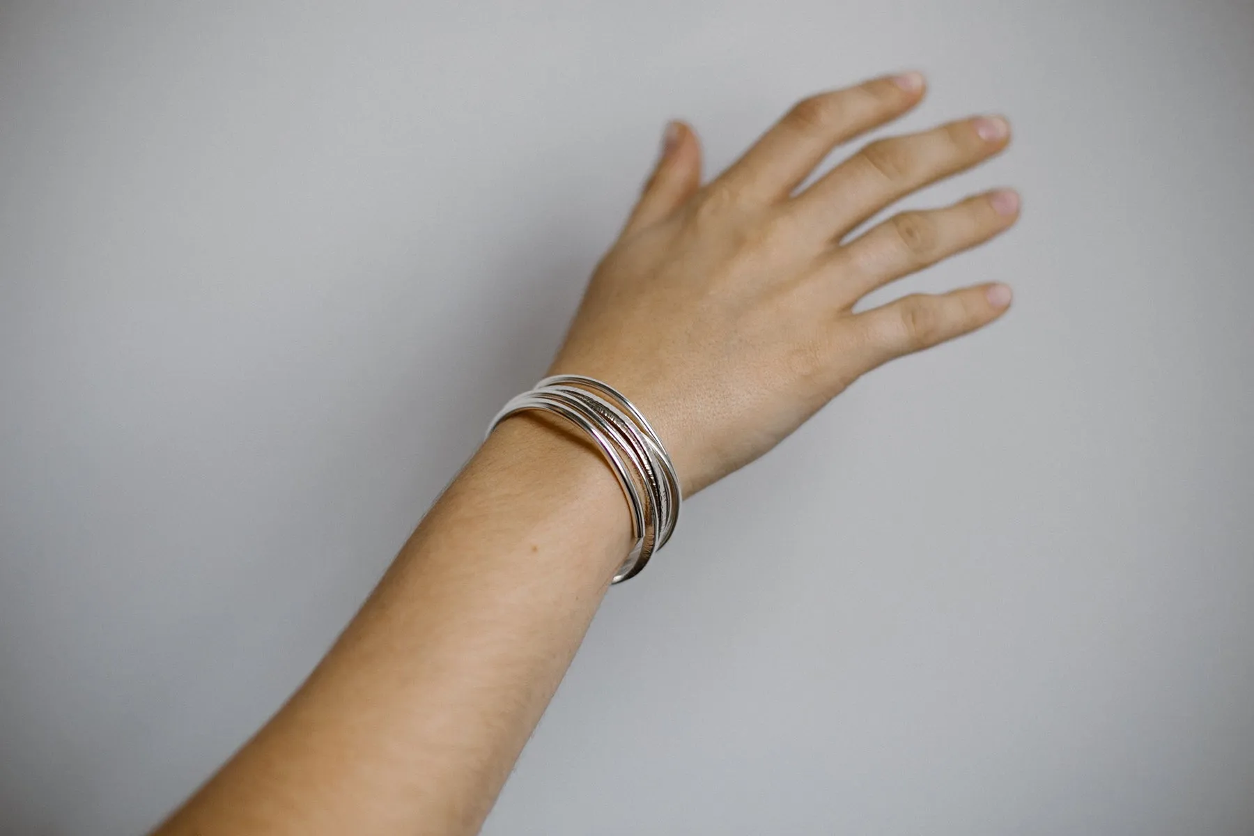 Polly Medium Weight Cuff Bracelet