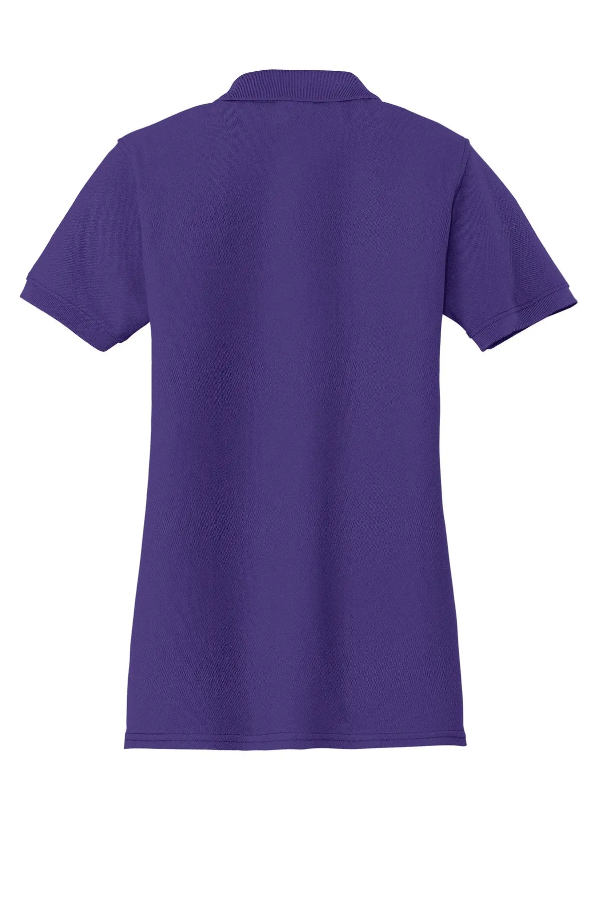 Port & Company Women's Core Blend Pique Polo. LKP155 Purple