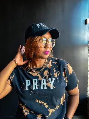Pray (Bleach Washed) Adult Box T-Shirt