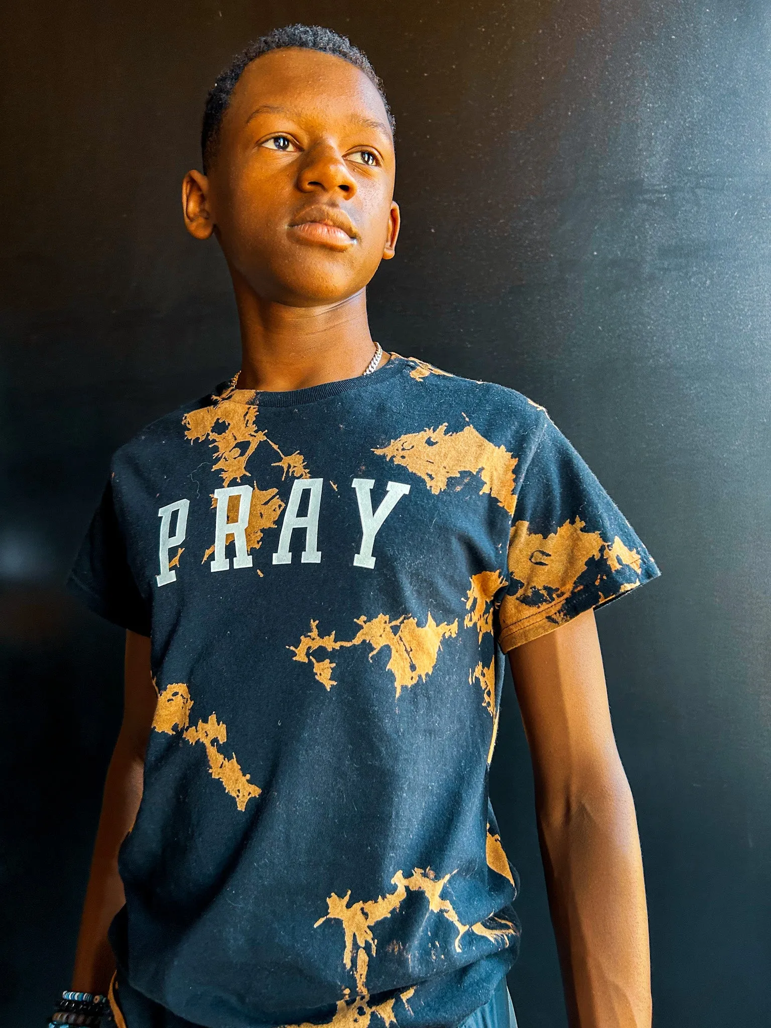 Pray (Bleach Washed) Adult Box T-Shirt