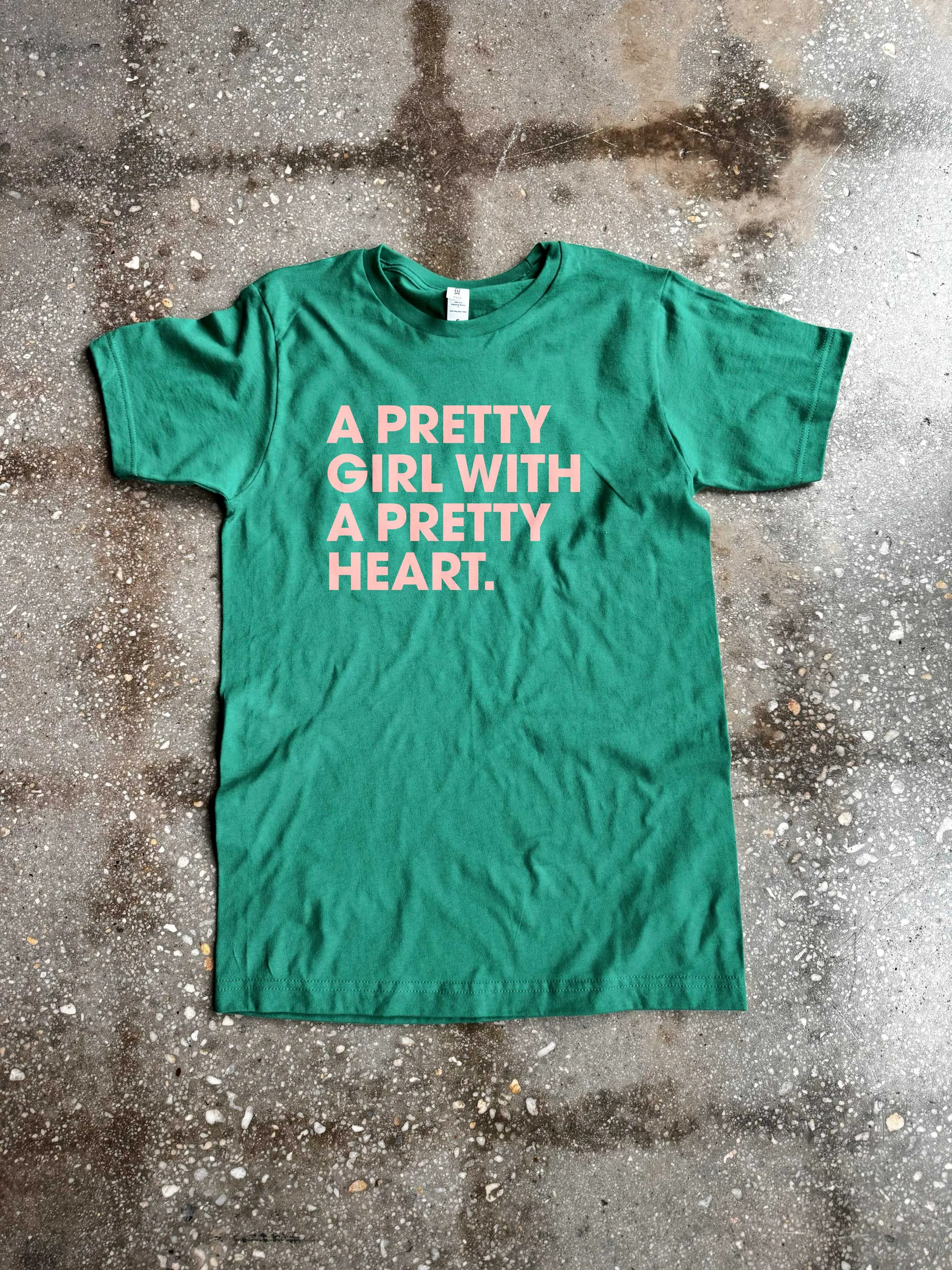 Pretty Girl, Pretty Heart Adult Box T-Shirt