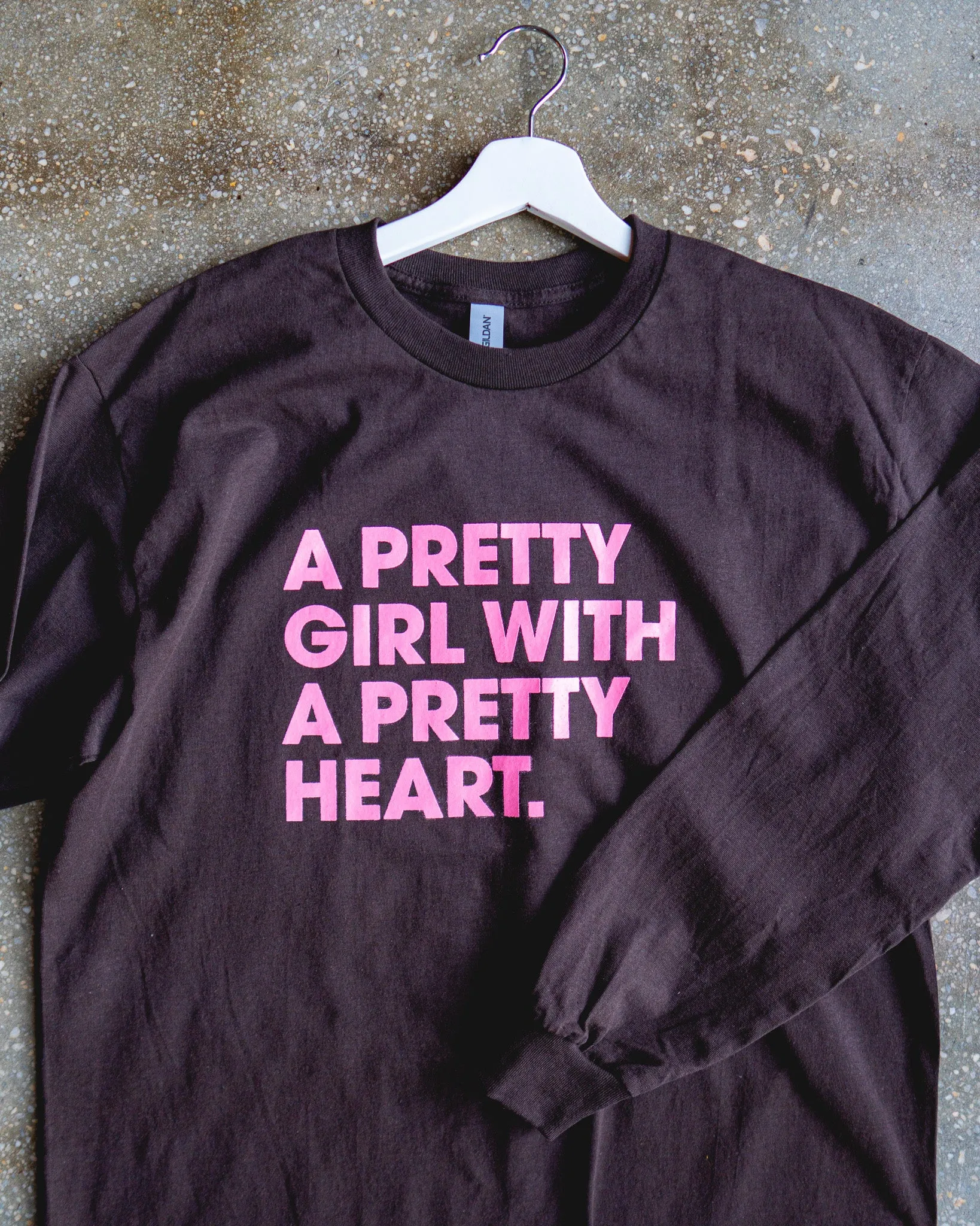 Pretty Girl, Pretty Heart Adult Long-sleeve Shirt