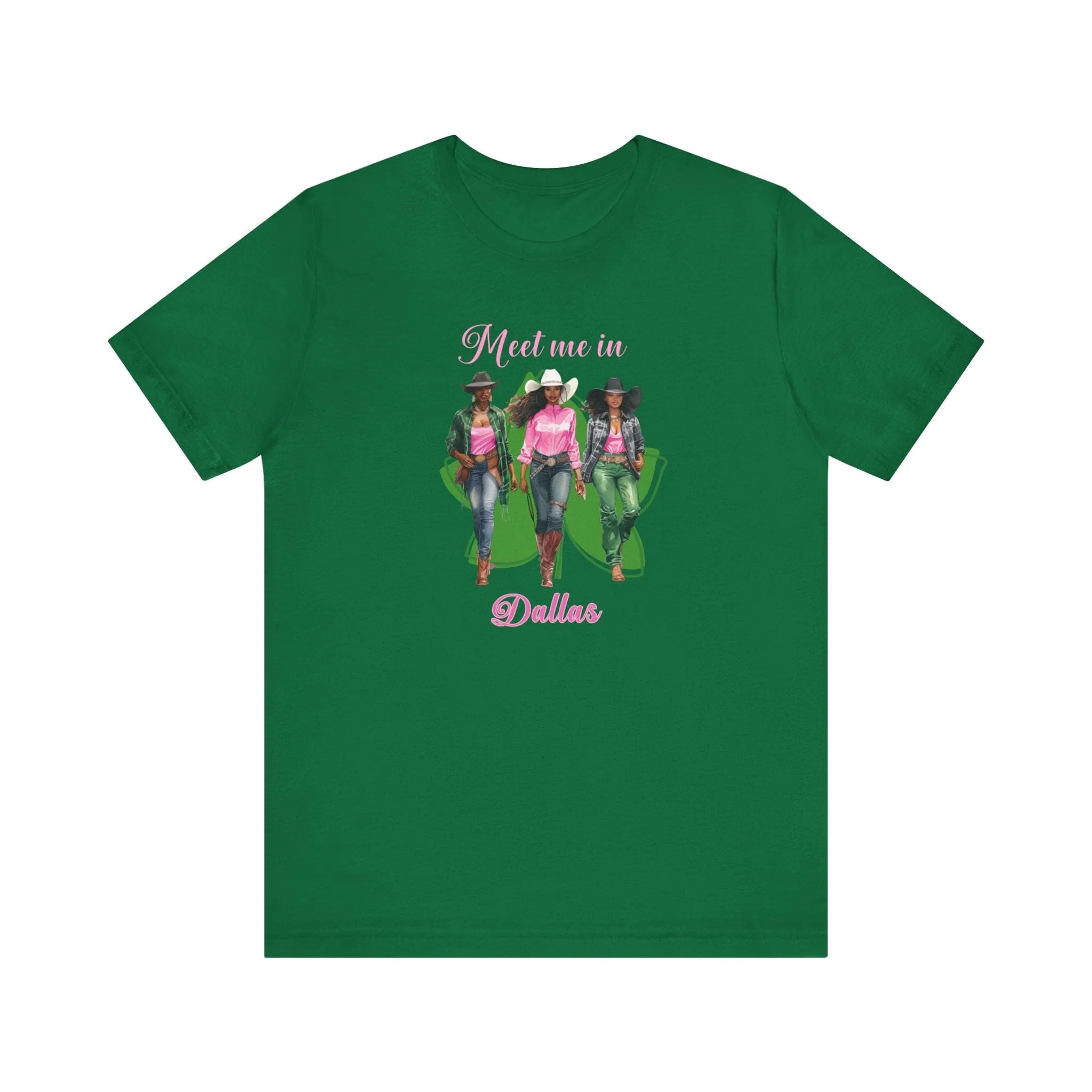 Pretty Girls Meet Me In Dallas Boule Inspired T-shirt